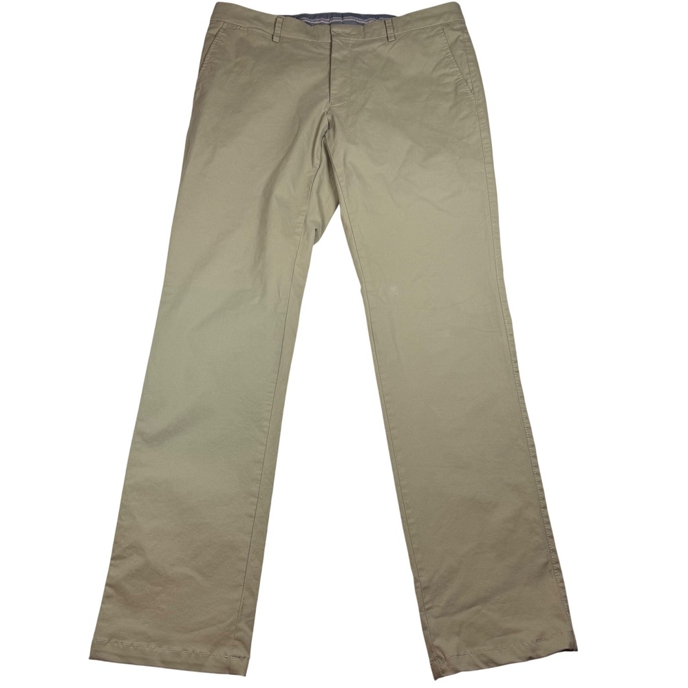 Ballin Atwater Modern Fit Chinos Mens 36 Khaki Cotton Stretch Pants M7937W303